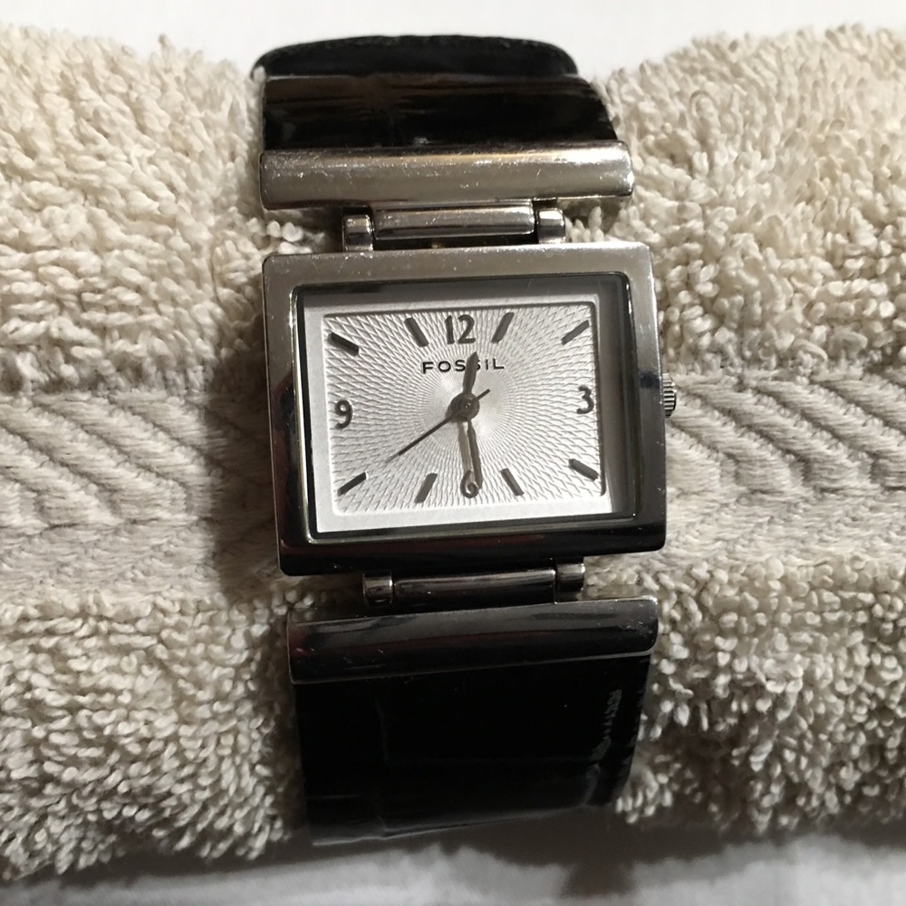 Fossil Watch with Leather Strap